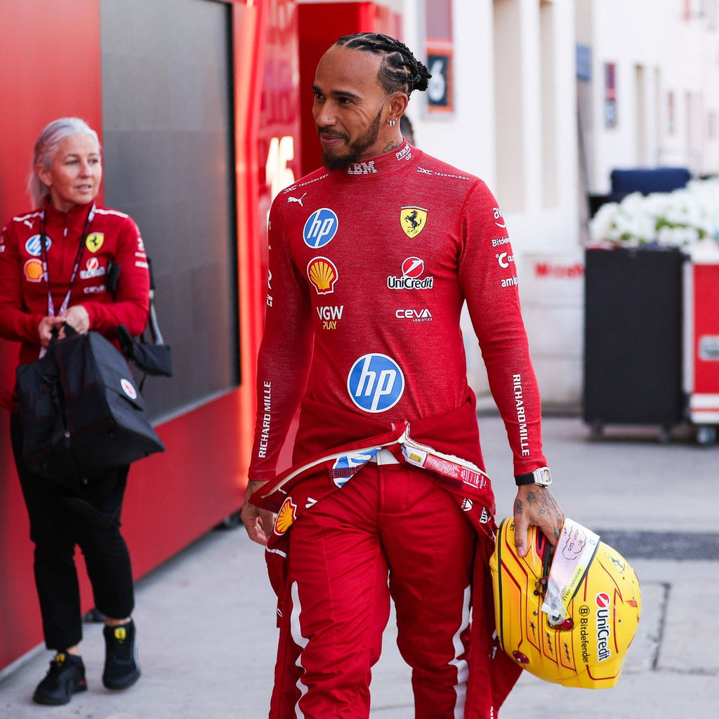 NOMEX – Lewis Hamilton & Charles Leclerc – Scuderia Ferrari 2025 - headgrid.fr