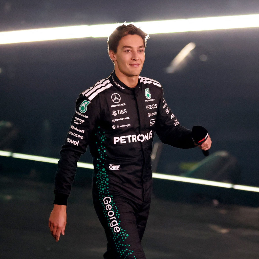 2025 George Russell Mercedes-AMG Petronas F1 Team Racing Suit - headgrid.fr