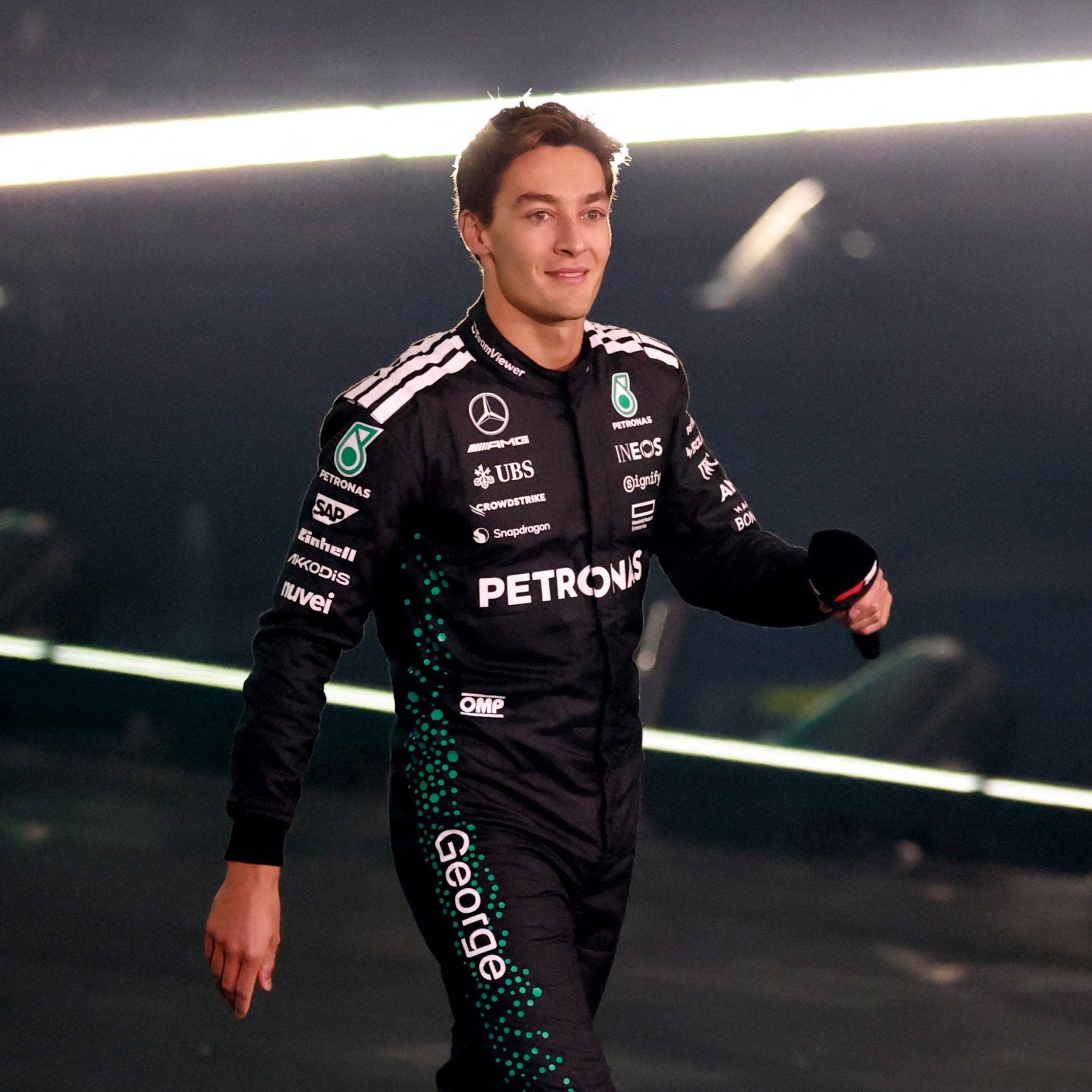 2025 George Russell Mercedes-AMG Petronas F1 Team Racing Suit - headgrid.fr