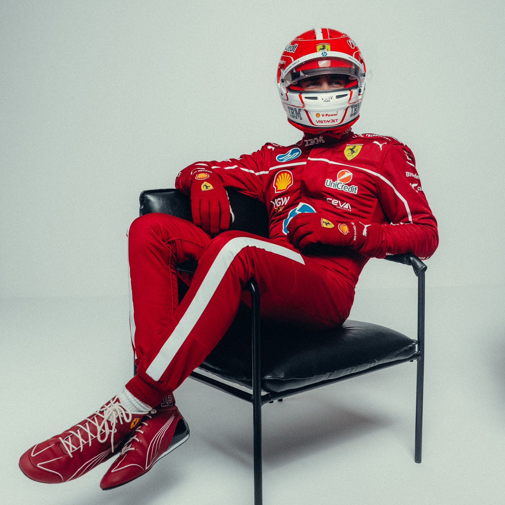 Casque Charles Leclerc 2025 - 1:1 - headgrid.fr
