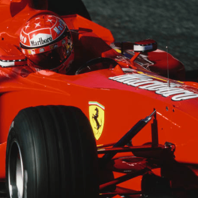 Casque Réplique Michael Schumacher – Saison 2000 – Ferrari F1 – Échelle 1:1 - headgrid.fr