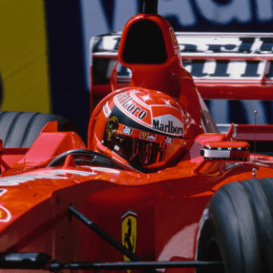 Casque Réplique Michael Schumacher – Saison 2000 – Ferrari F1 – Échelle 1:1 - headgrid.fr