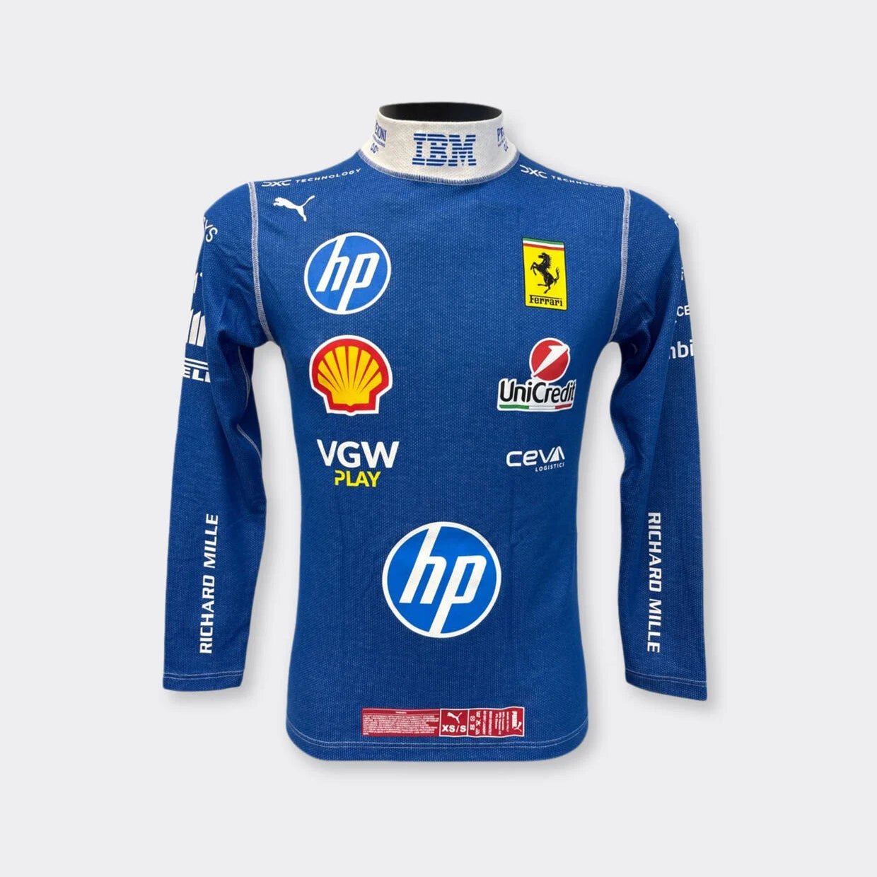 Nomex Réplique Ferrari – Édition Monza 2025 – Sous - vêtement ignifuge F1 - headgrid.fr