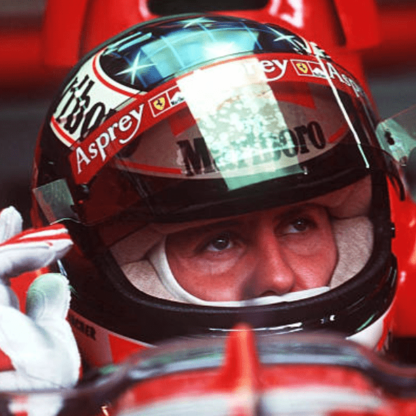 Casque Réplique Michael Schumacher – Saison 1998 – Ferrari F1 – Échelle 1:1 - headgrid.fr