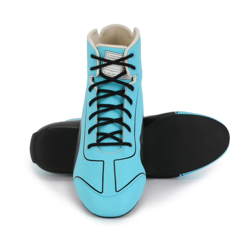 Bottes Réplique George Russell – Mercedes - AMG Petronas – Saison 2024–2025 - headgrid.fr