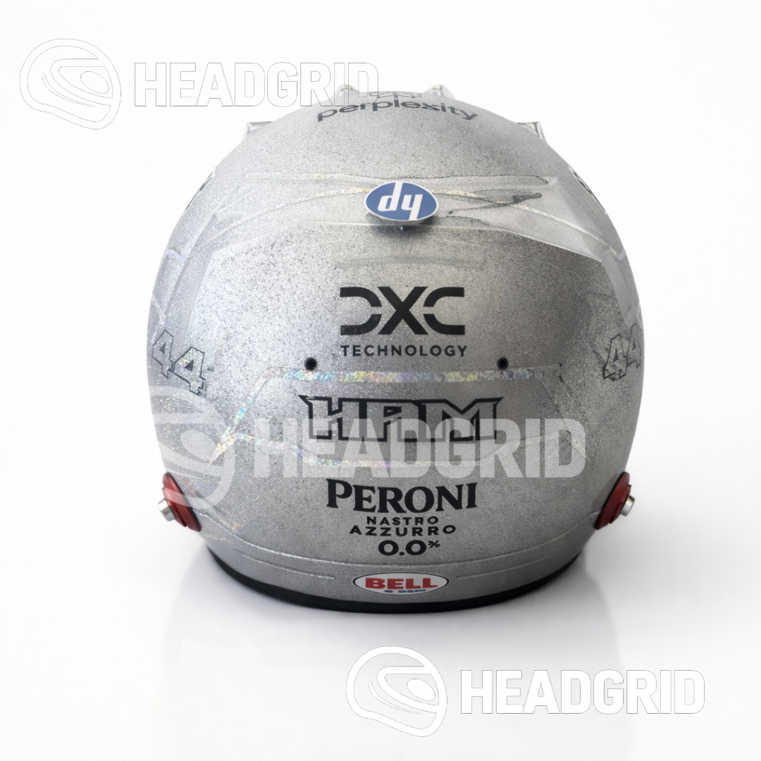 Casque Réplique Lewis Hamilton – Las Vegas GP 2025 – Échelle 1:1