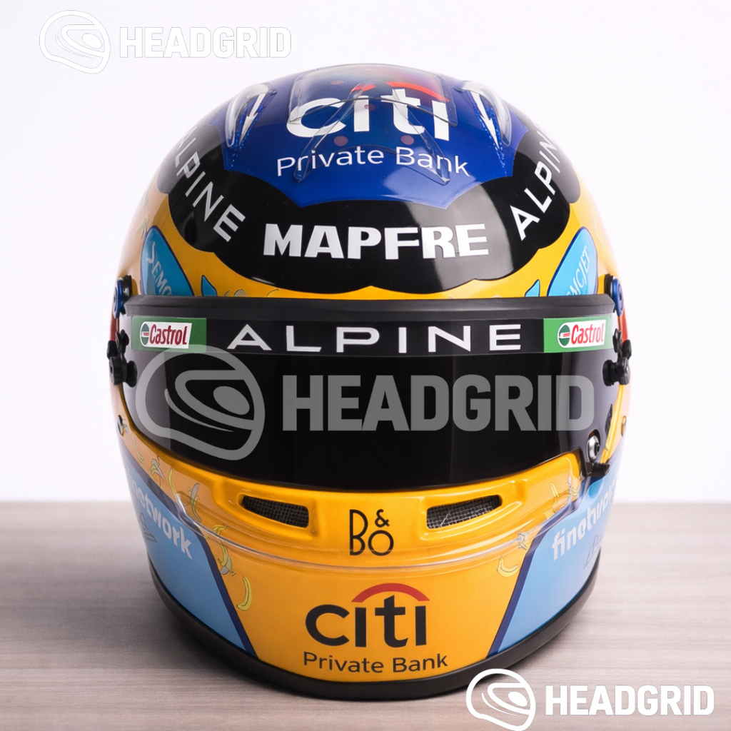 Casque Réplique Fernando Alonso – USA GP 2021 – Échelle 1:1