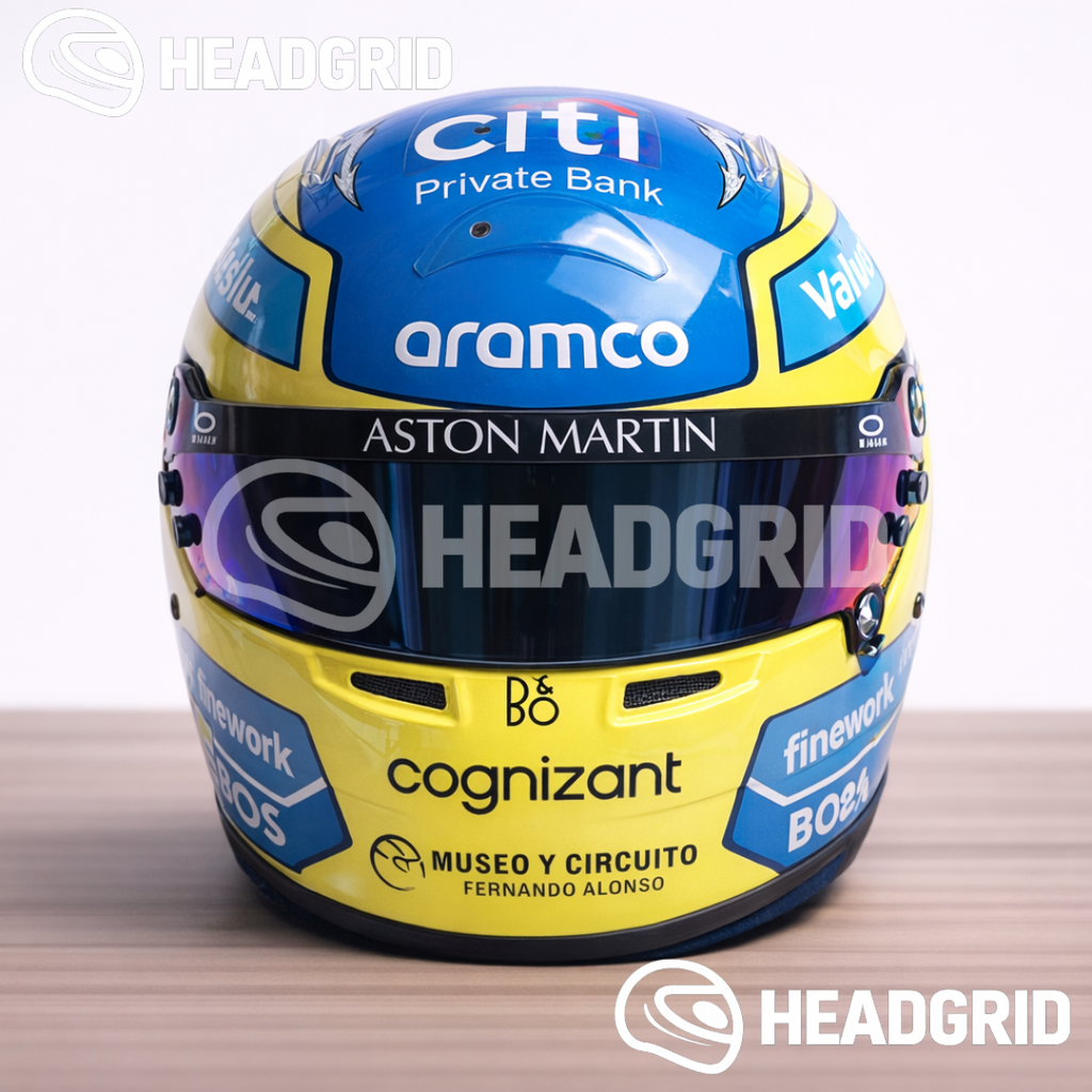 Casque Fernando Alonso 2024 - 1:1