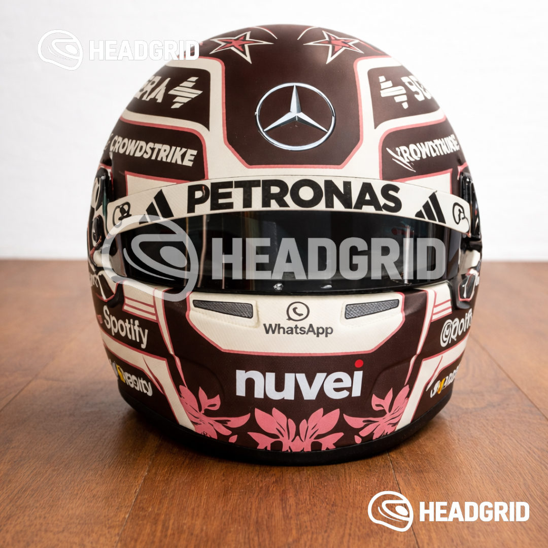 Kimi Antonelli Replica Helmet – Miami GP 2025 – 1:1 Scale