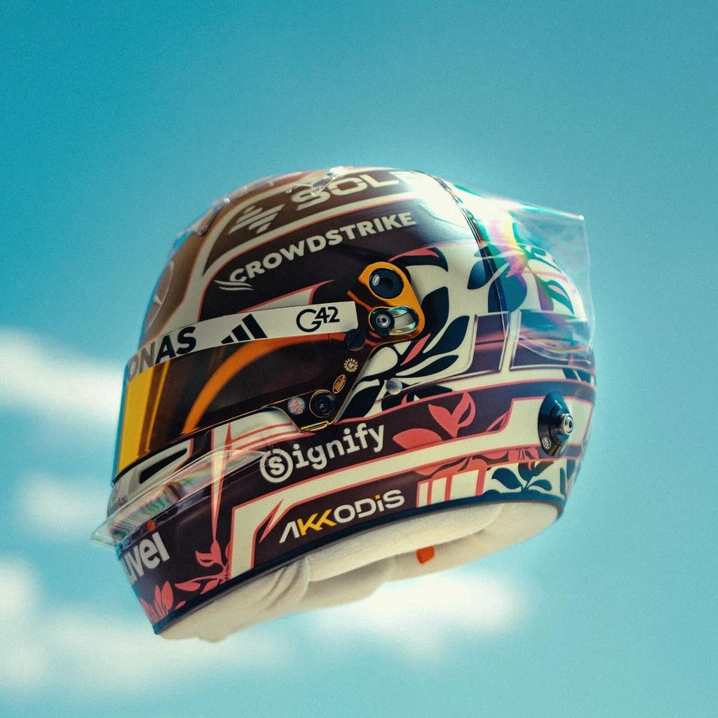 Casque Réplique Kimi Antonelli – Miami GP 2025 – Échelle 1:1 - headgrid.fr