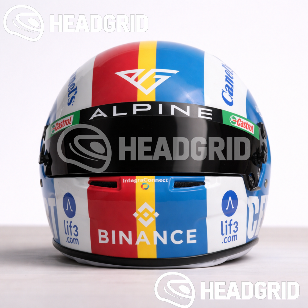 Casque réplique Pierre Gasly – USA Grand Prix 2023 – Échelle 1:1