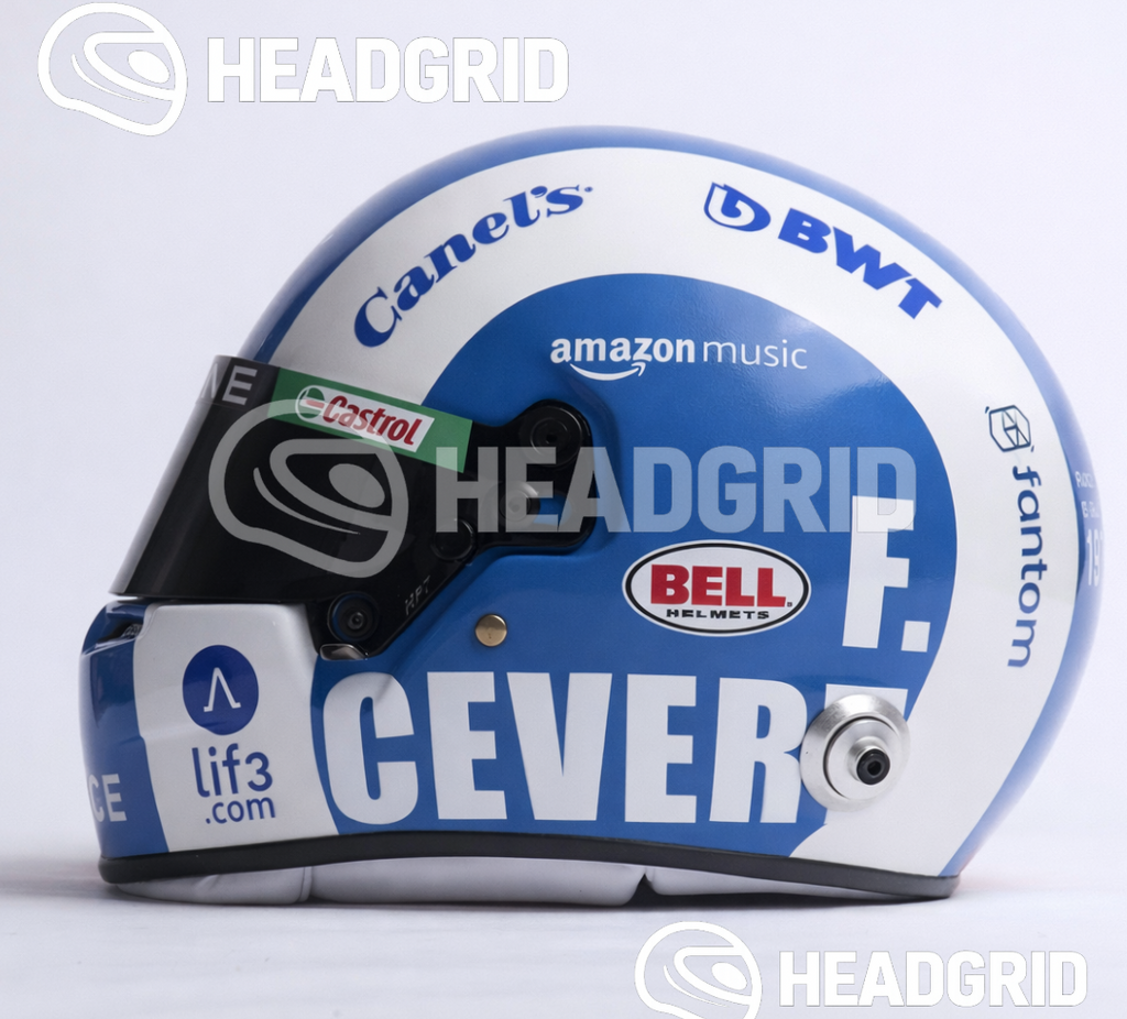 Casque réplique Pierre Gasly – USA Grand Prix 2023 – Échelle 1:1