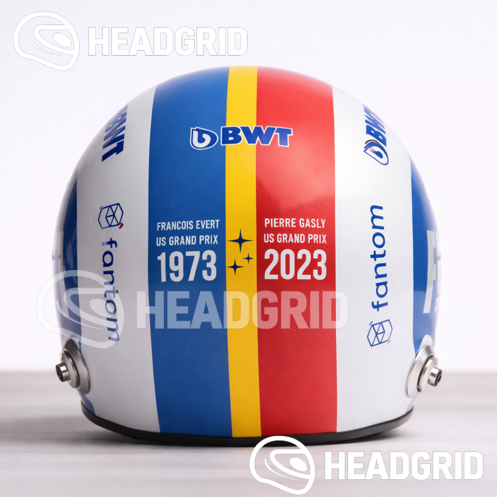 Casque réplique Pierre Gasly – USA Grand Prix 2023 – Échelle 1:1