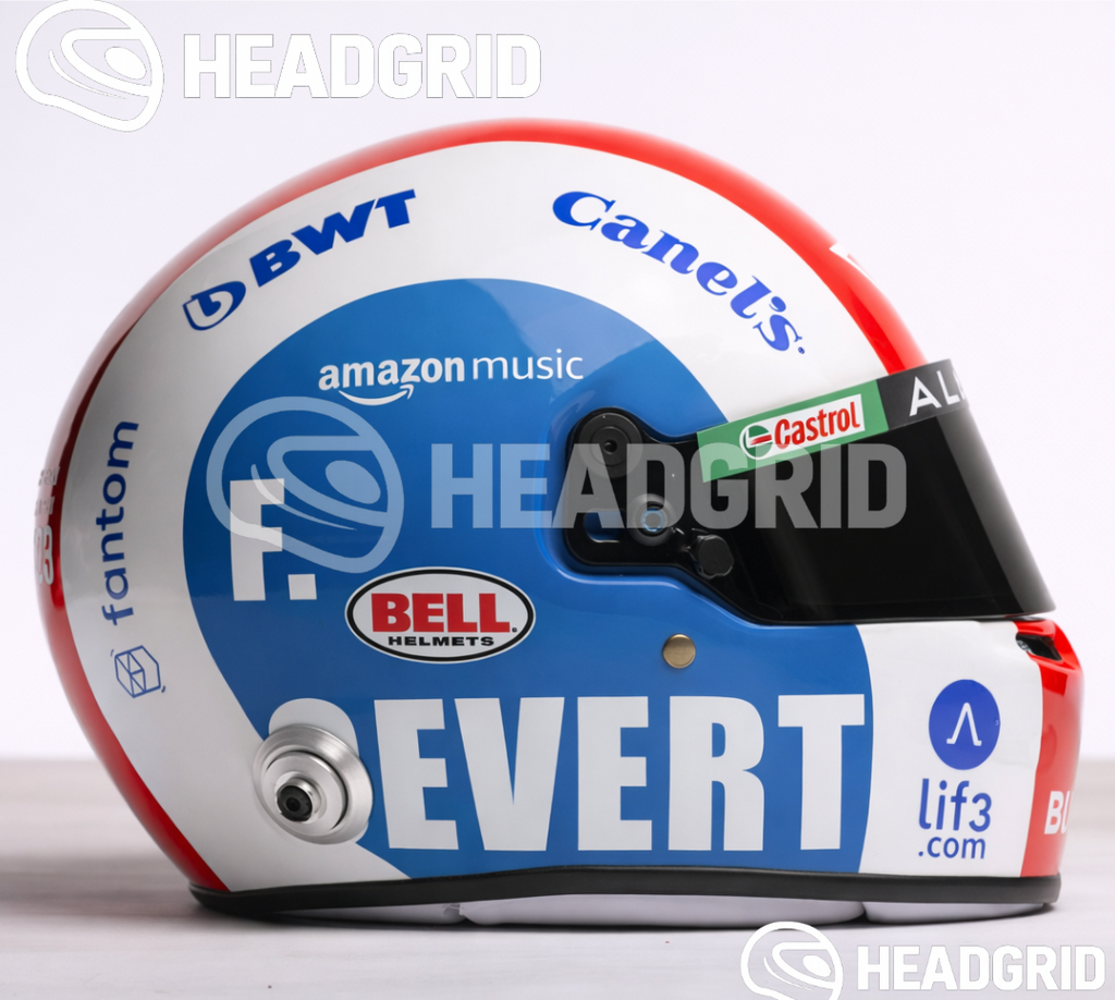 Casque réplique Pierre Gasly – USA Grand Prix 2023 – Échelle 1:1
