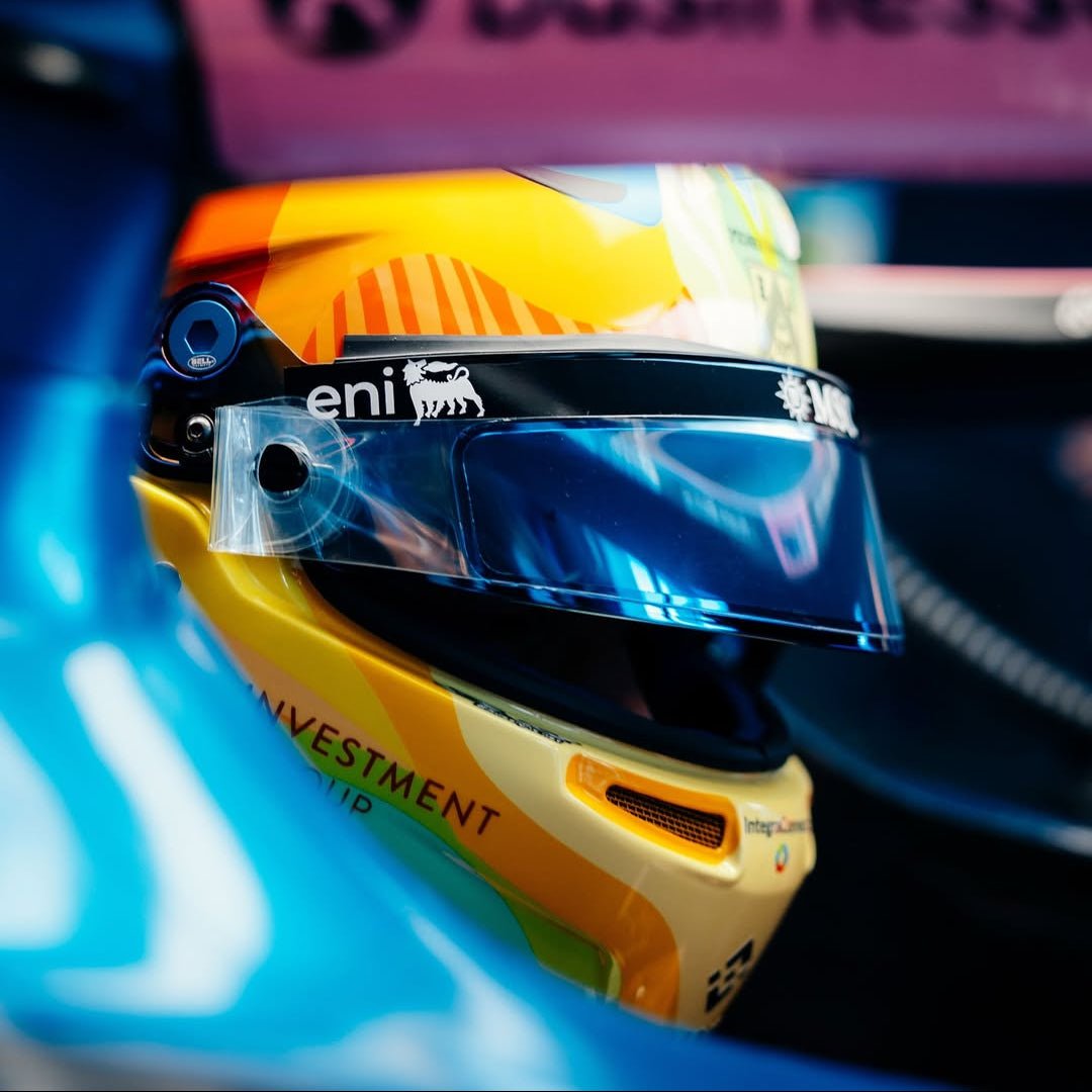 Casque Réplique Pierre Gasly – Brésil 2025 – Échelle 1:1 - headgrid.fr