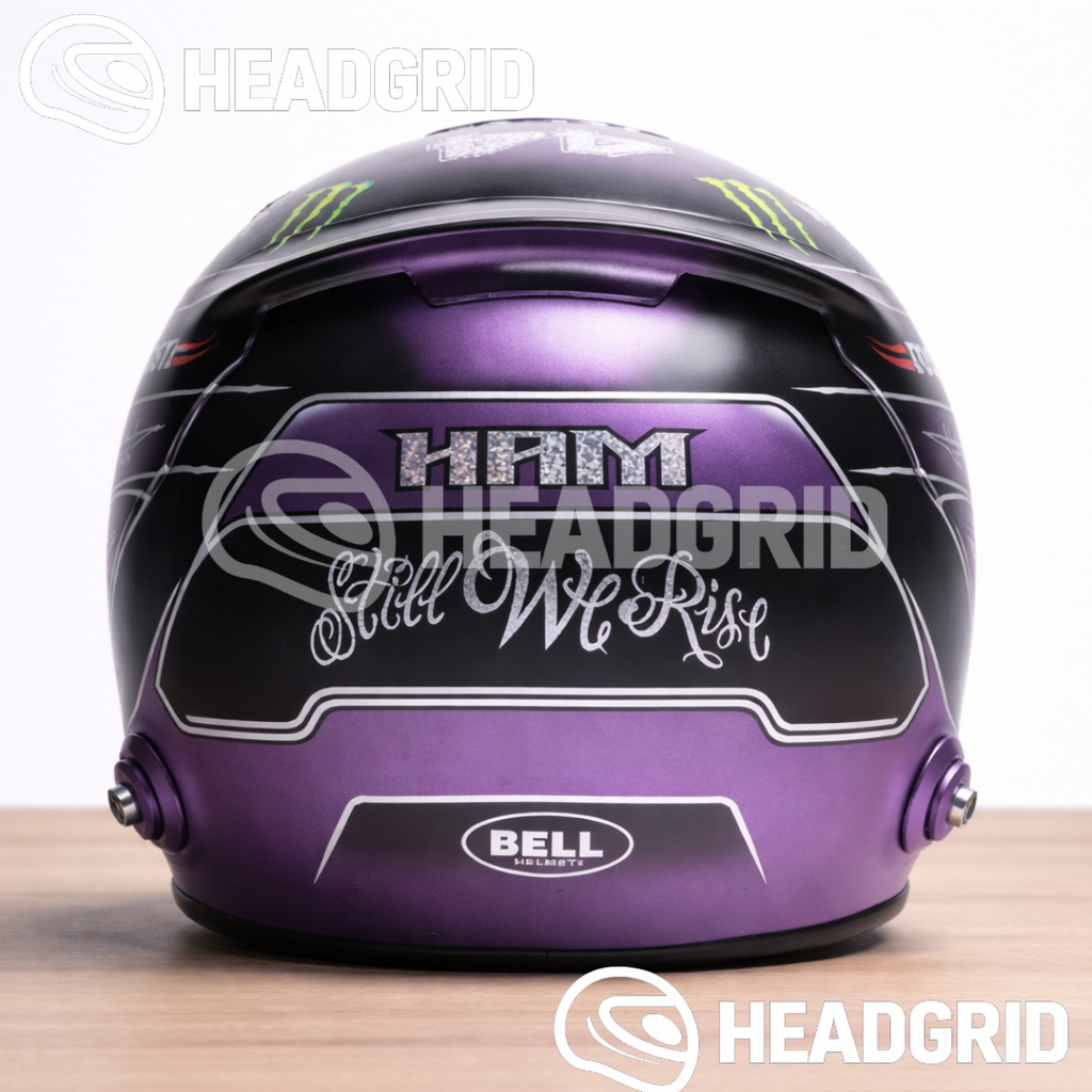 Casque Réplique Lewis Hamilton – Saison 2021 – Échelle 1:1