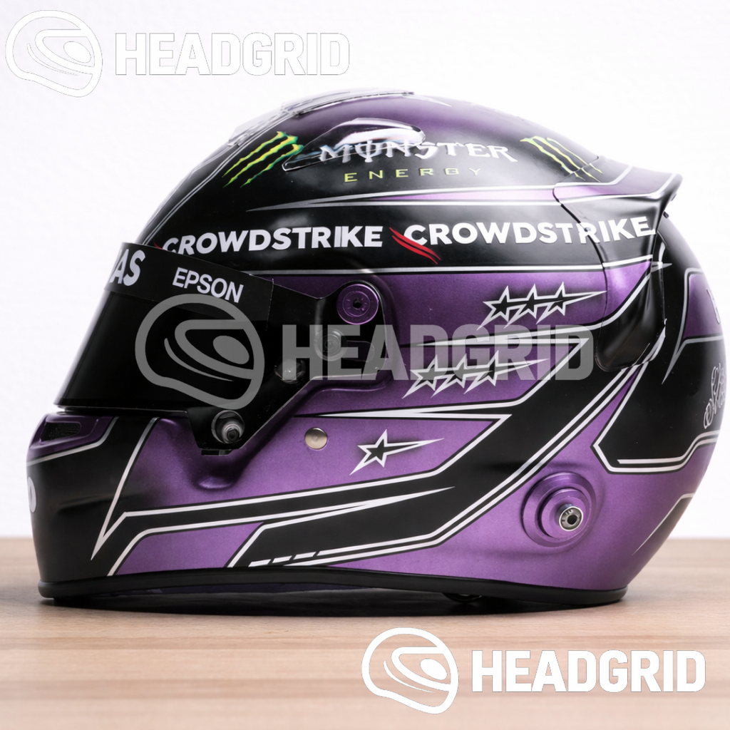 Casque Réplique Lewis Hamilton – Saison 2021 – Échelle 1:1