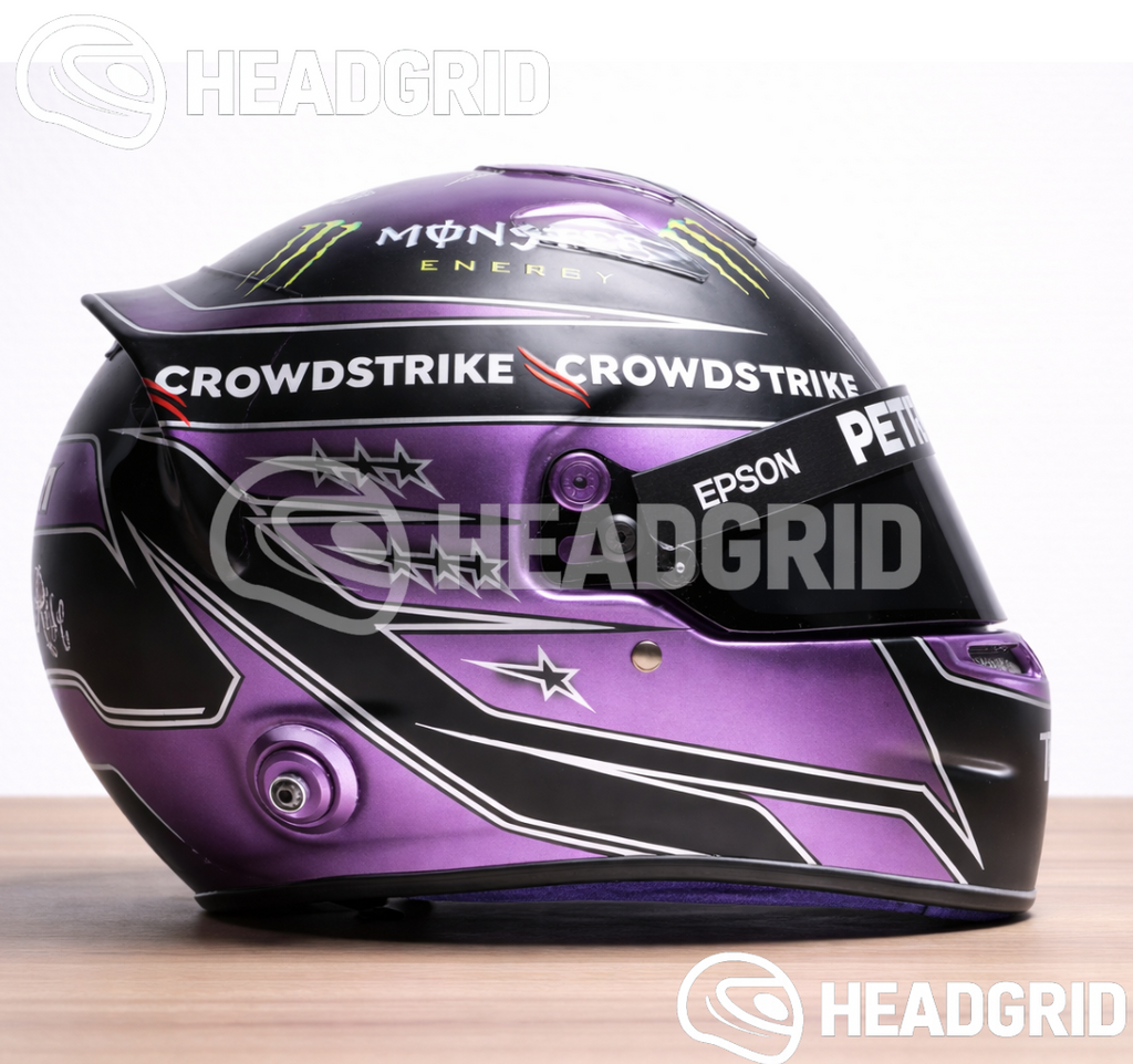 Casque Réplique Lewis Hamilton – Saison 2021 – Échelle 1:1