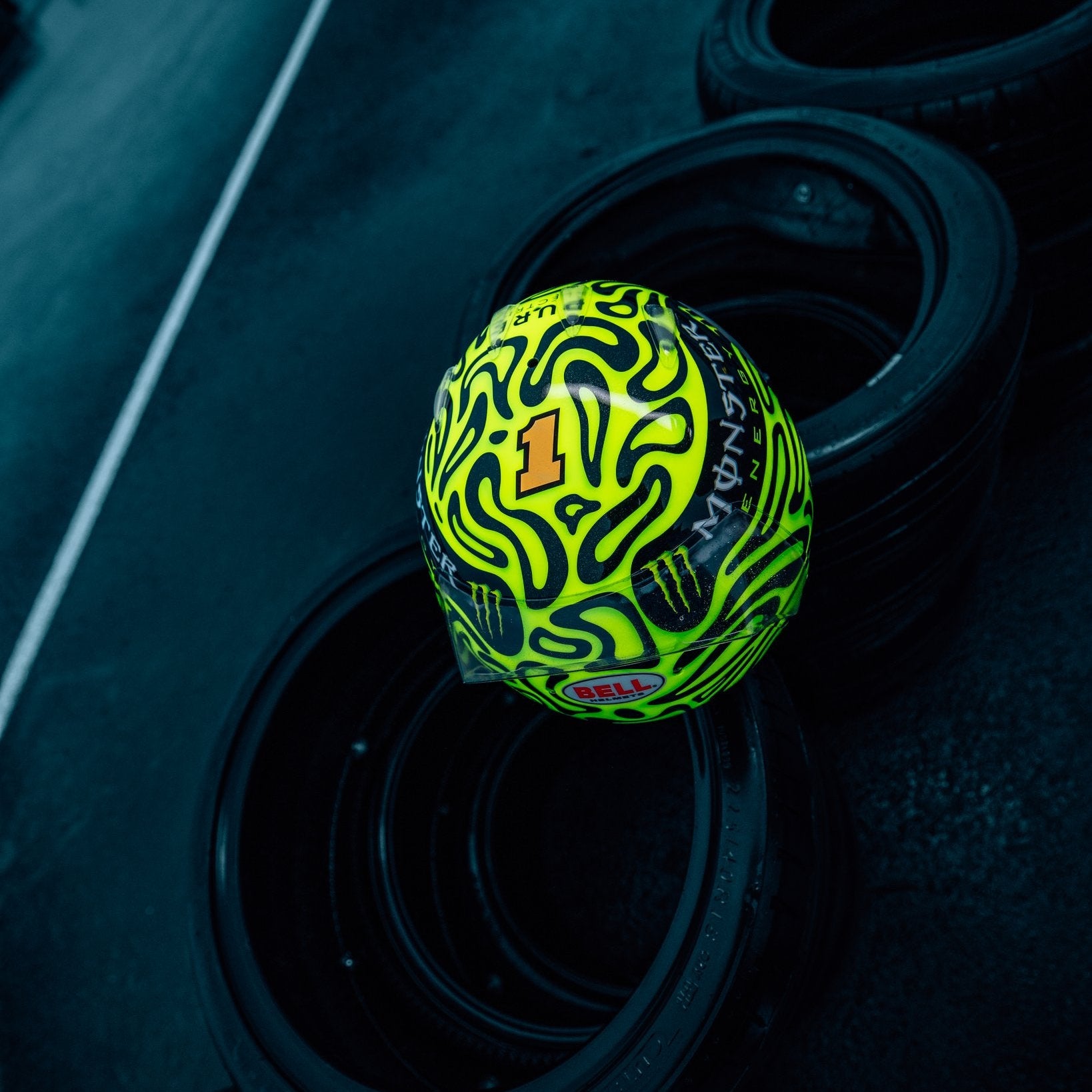 Casque Réplique Lando Norris – Saison 2026 – Échelle 1:1