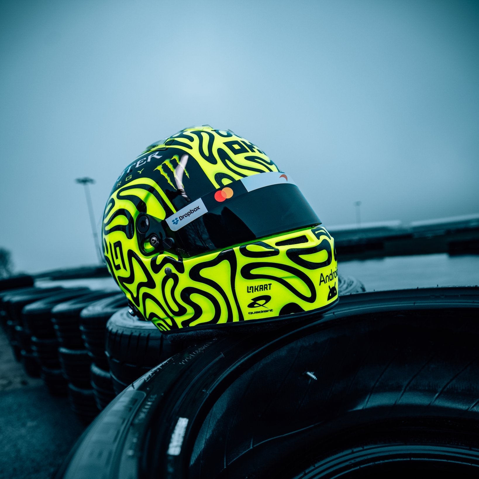 Casque Réplique Lando Norris – Saison 2026 – Échelle 1:1