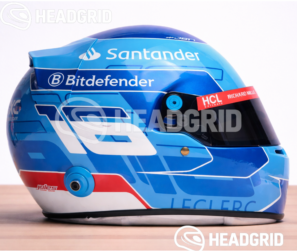 Casque Charles Leclerc Miami 2024 - 1:1