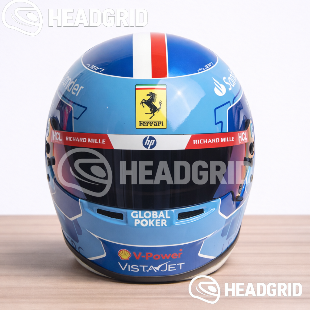 Casque Charles Leclerc Miami 2024 - 1:1