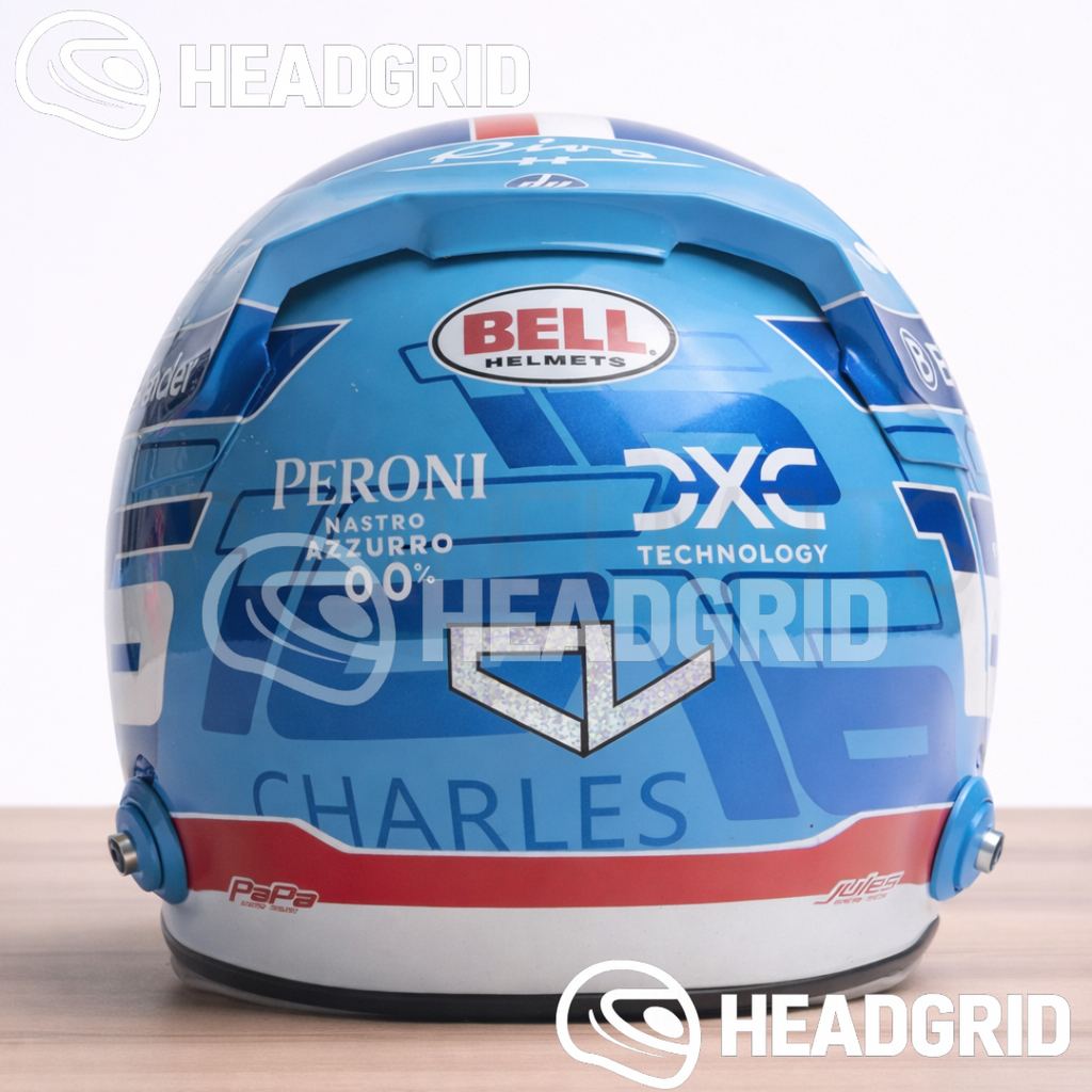 Casque Charles Leclerc Miami 2024 - 1:1