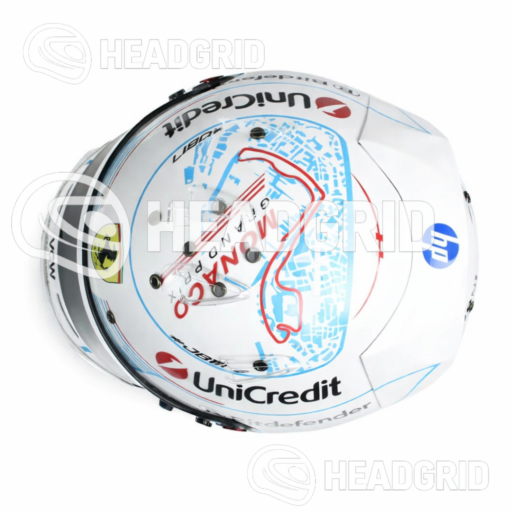 Casque Charles Leclerc Monaco 2025 - 1:1