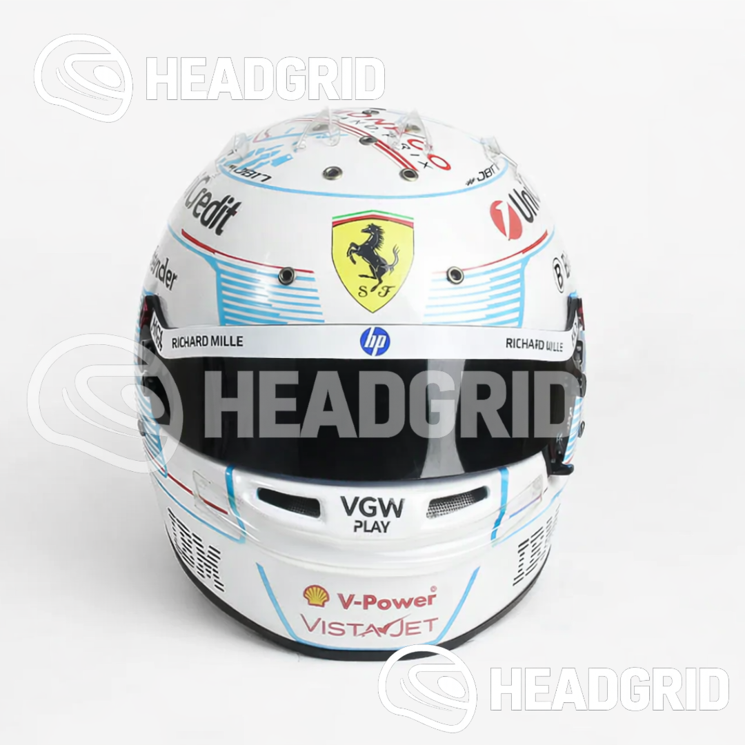 Casque Charles Leclerc Monaco 2025 - 1:1