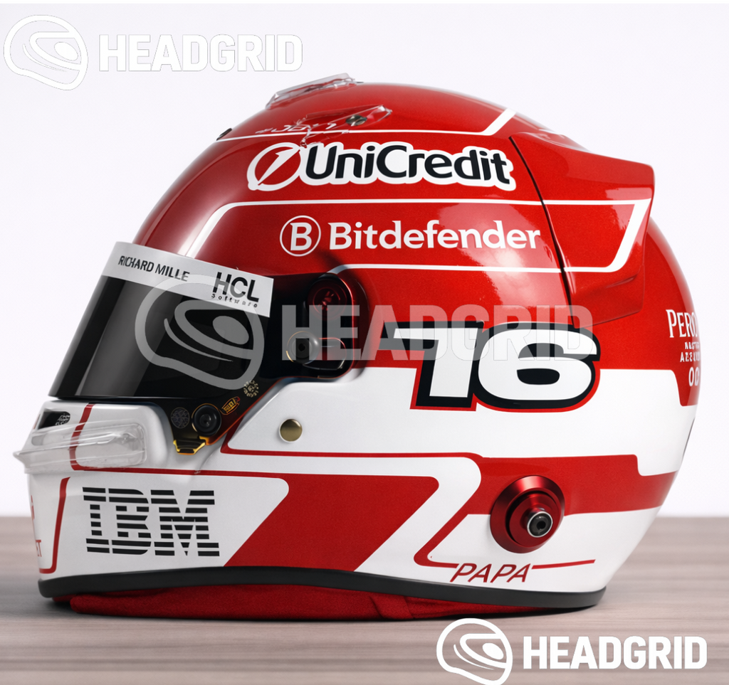 Casque Charles Leclerc 2025 - 1:1