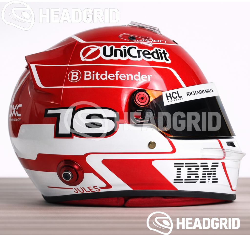 Casque Charles Leclerc 2025 - 1:1