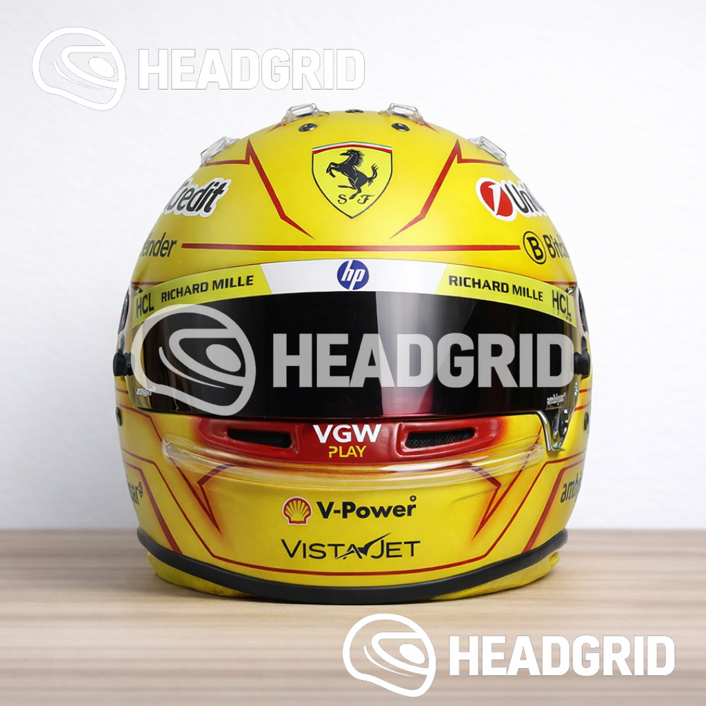 Casque Lewis Hamilton Ferrari 2025 - 1:1