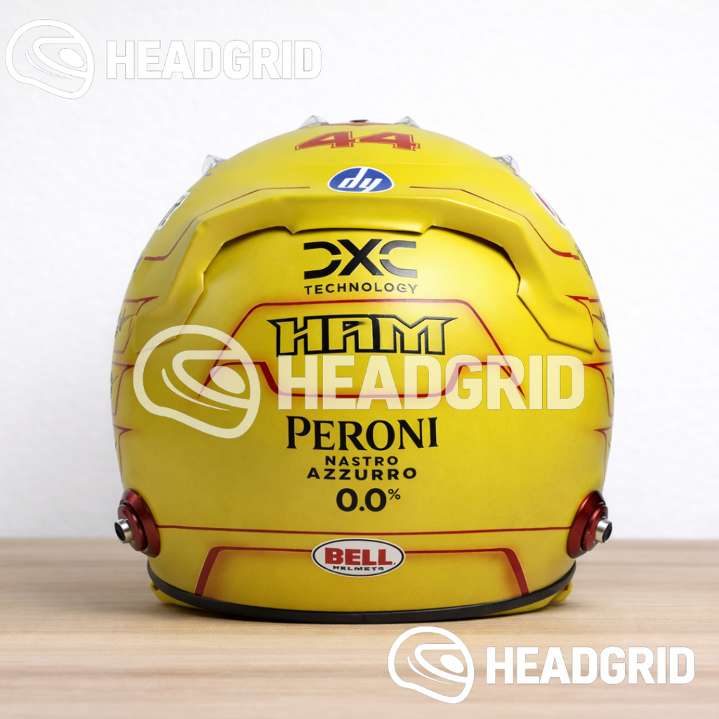 Casque Lewis Hamilton Ferrari 2025 - 1:1