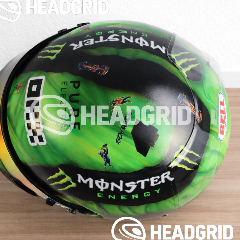 Casque Réplique Lando Norris – Las Vegas GP 2025 – Échelle 1:1
