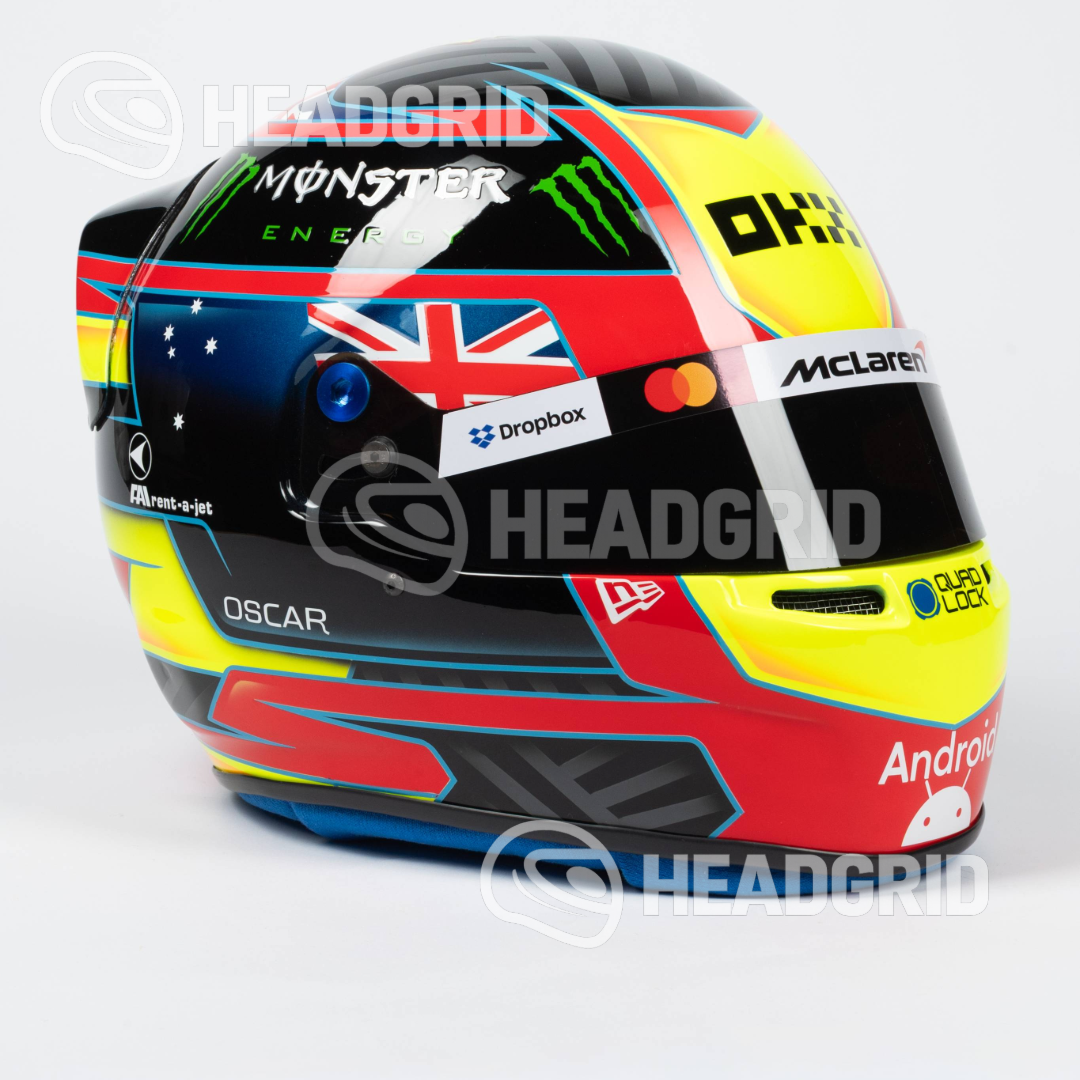 Casque Oscar Piastri 2025 - 1:1