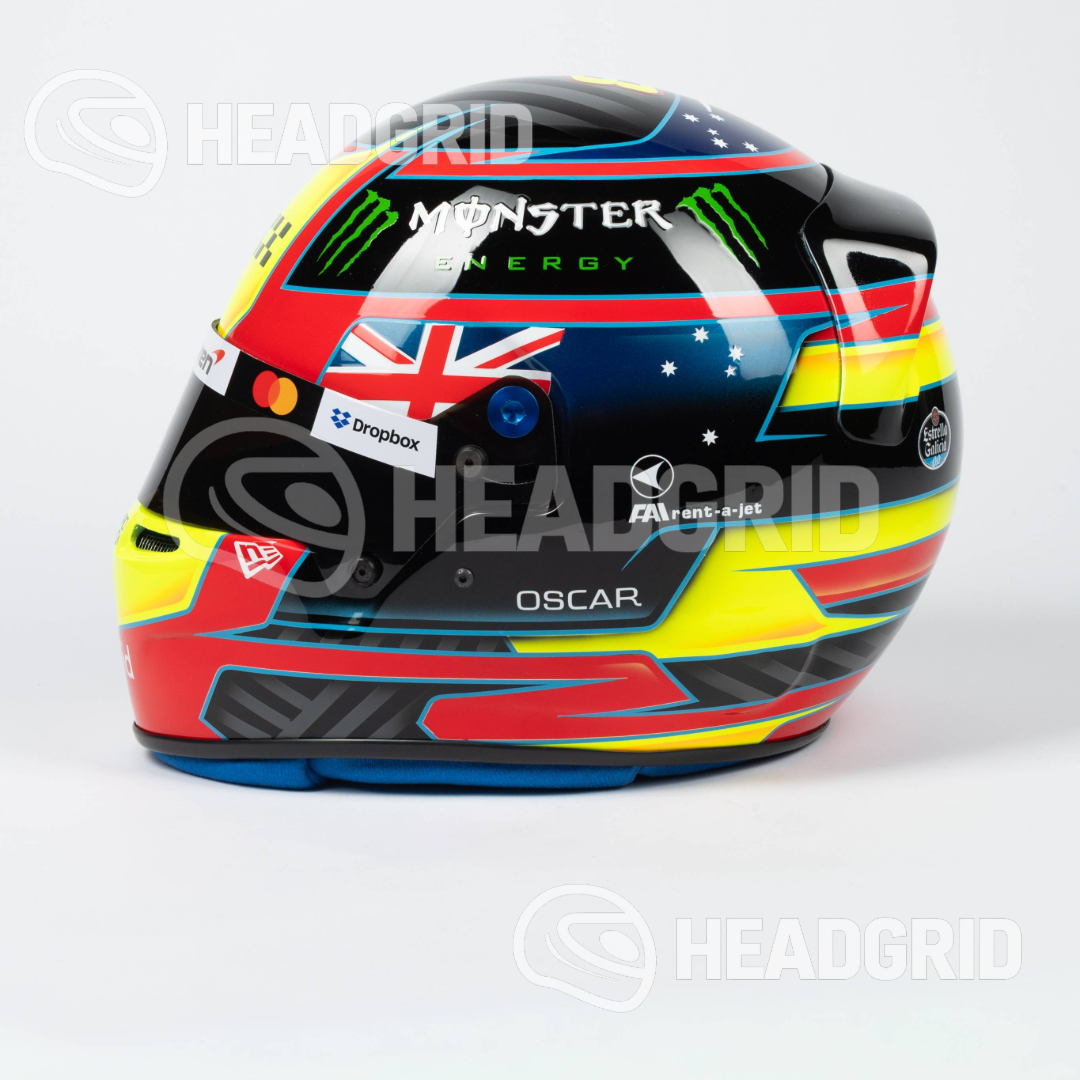 Casque Oscar Piastri 2025 - 1:1