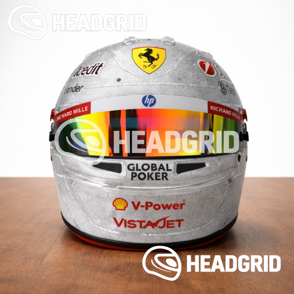 Casque Réplique Lewis Hamilton – Las Vegas GP 2025 – Échelle 1:1