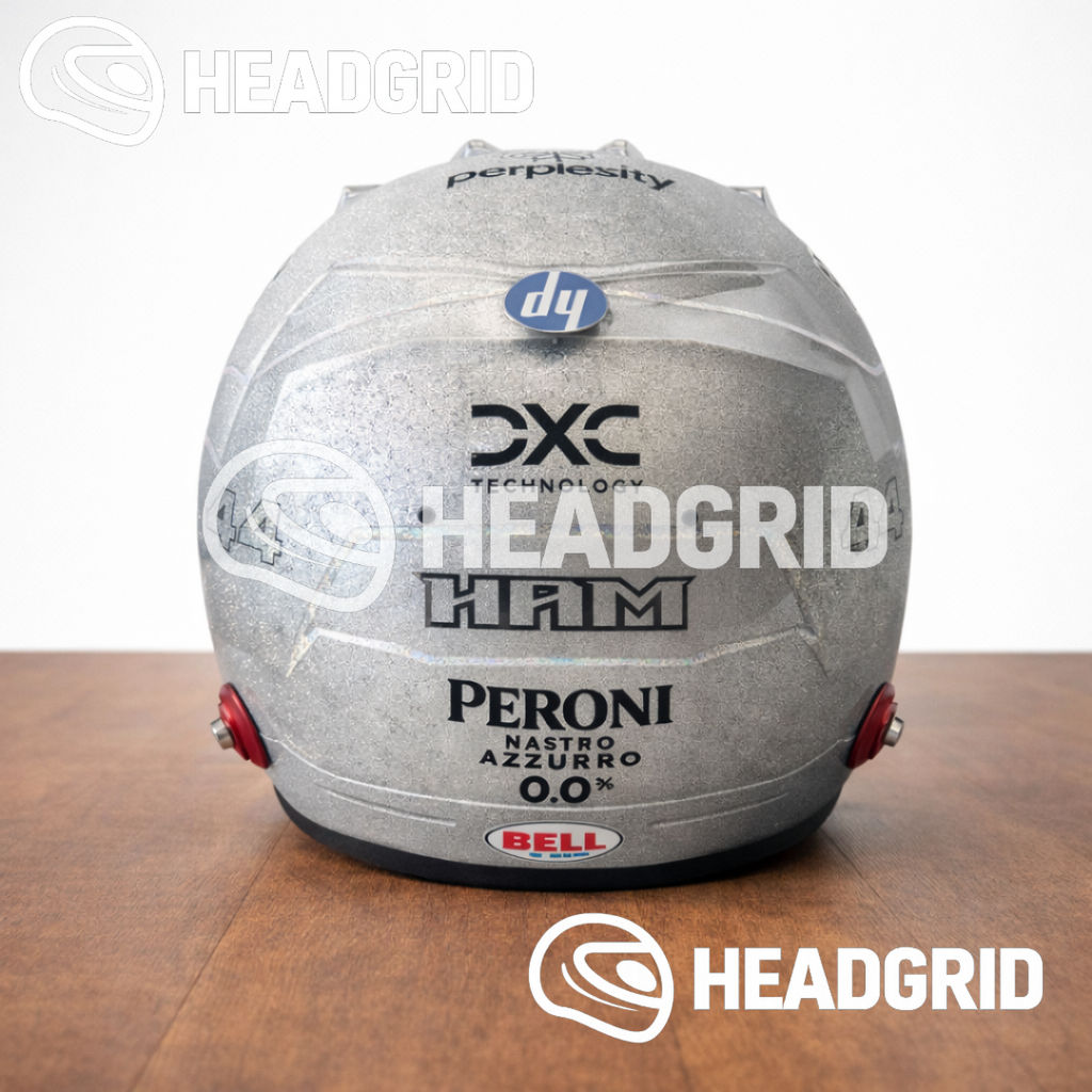 Casque Réplique Lewis Hamilton – Las Vegas GP 2025 – Échelle 1:1