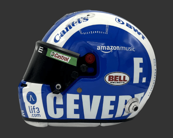 Casque réplique Pierre Gasly – USA Grand Prix 2023 – Échelle 1:1 - headgrid.fr