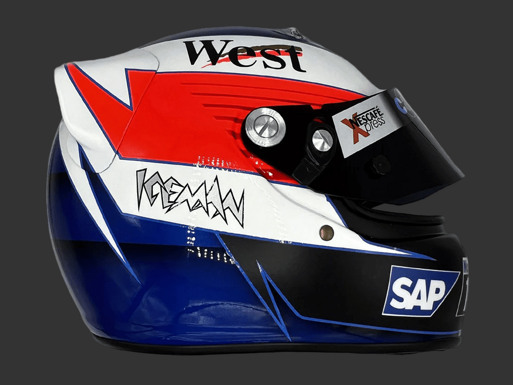 Casque Réplique Kimi Räikkönen – Saison 2005 – Échelle 1:1 - headgrid.fr