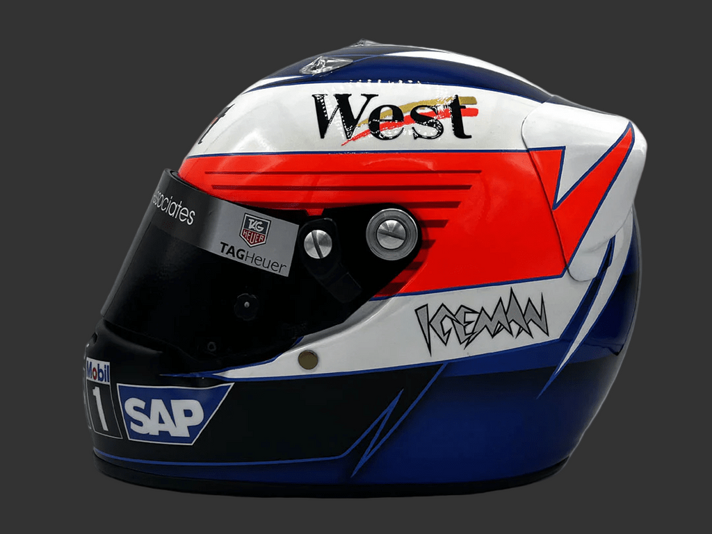 Casque Réplique Kimi Räikkönen – Saison 2005 – Échelle 1:1 - headgrid.fr