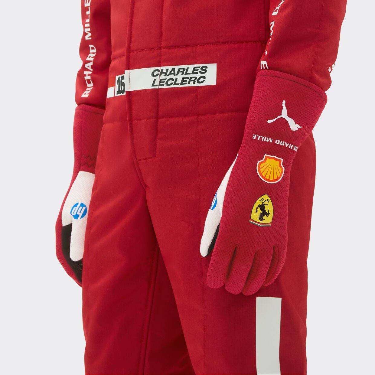 Gants Réplique Ferrari 2025 – Lewis Hamilton & Charles Leclerc – Édition Scuderia - headgrid.fr