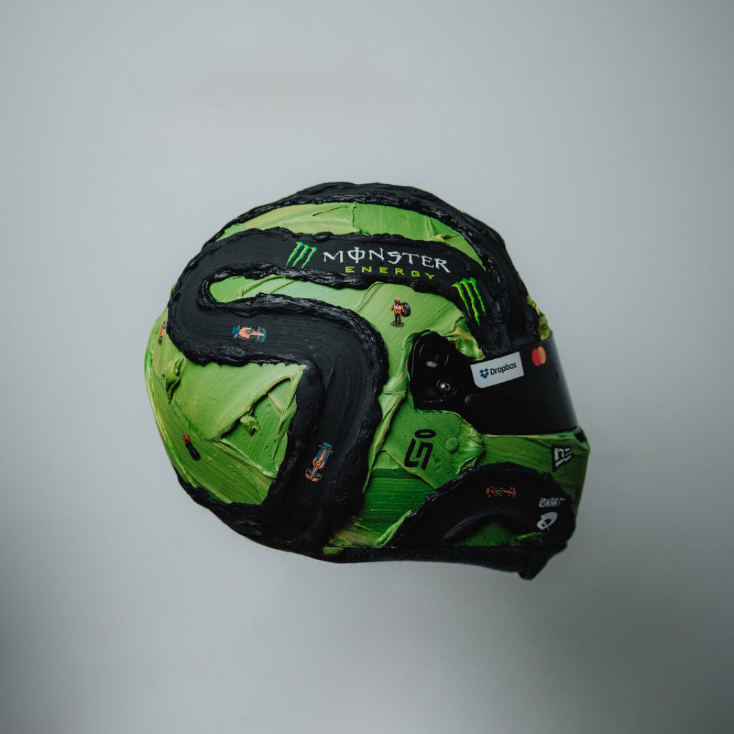 Casque Réplique Lando Norris – Las Vegas GP 2025 – Échelle 1:1