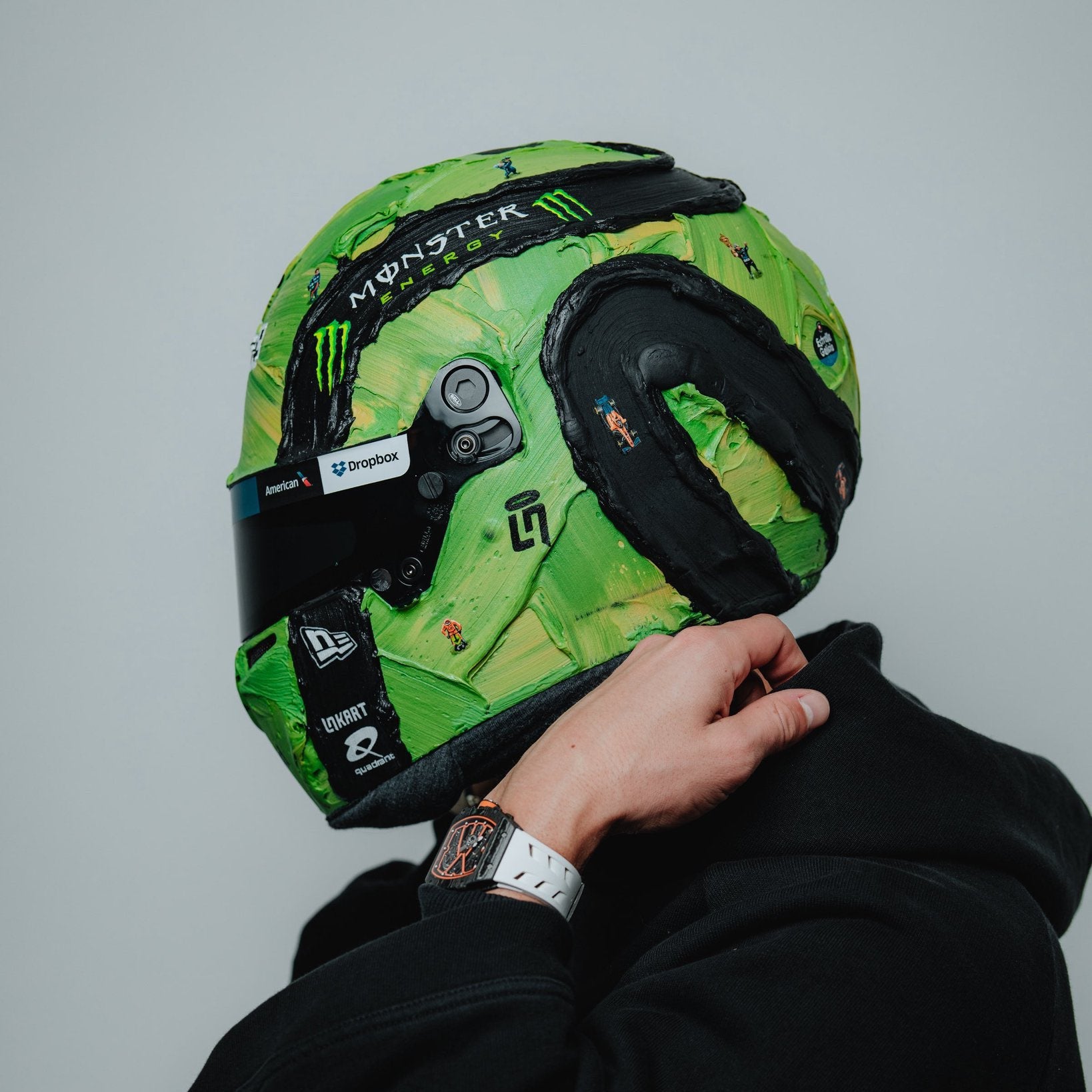 Casque Réplique Lando Norris – Las Vegas GP 2025 – Échelle 1:1