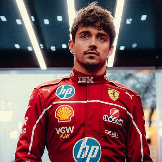 Charles Leclerc 2025 Scuderia Ferrari HP F1 Racing Suit - headgrid.fr
