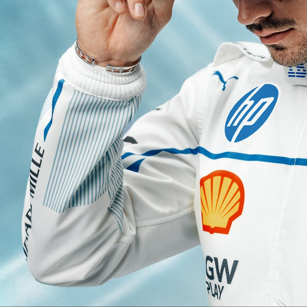 Combinaison Réplique Charles Leclerc Monaco – Scuderia Ferrari HP – Saison 2025 – Échelle 1:1 - headgrid.fr