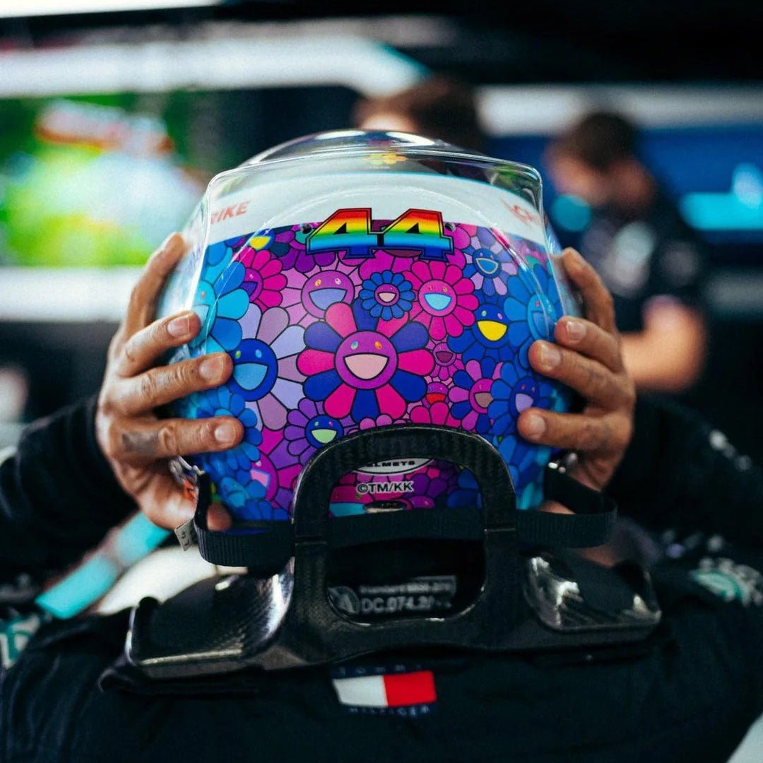 Casque Réplique Lewis Hamilton – Japan GP 2022 – Échelle 1:1 - headgrid.fr