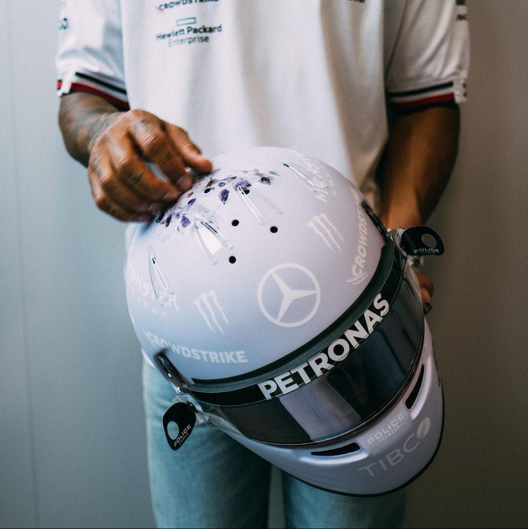 Casque Réplique Lewis Hamilton – Monaco GP 2022 – Échelle 1:1 - headgrid.fr