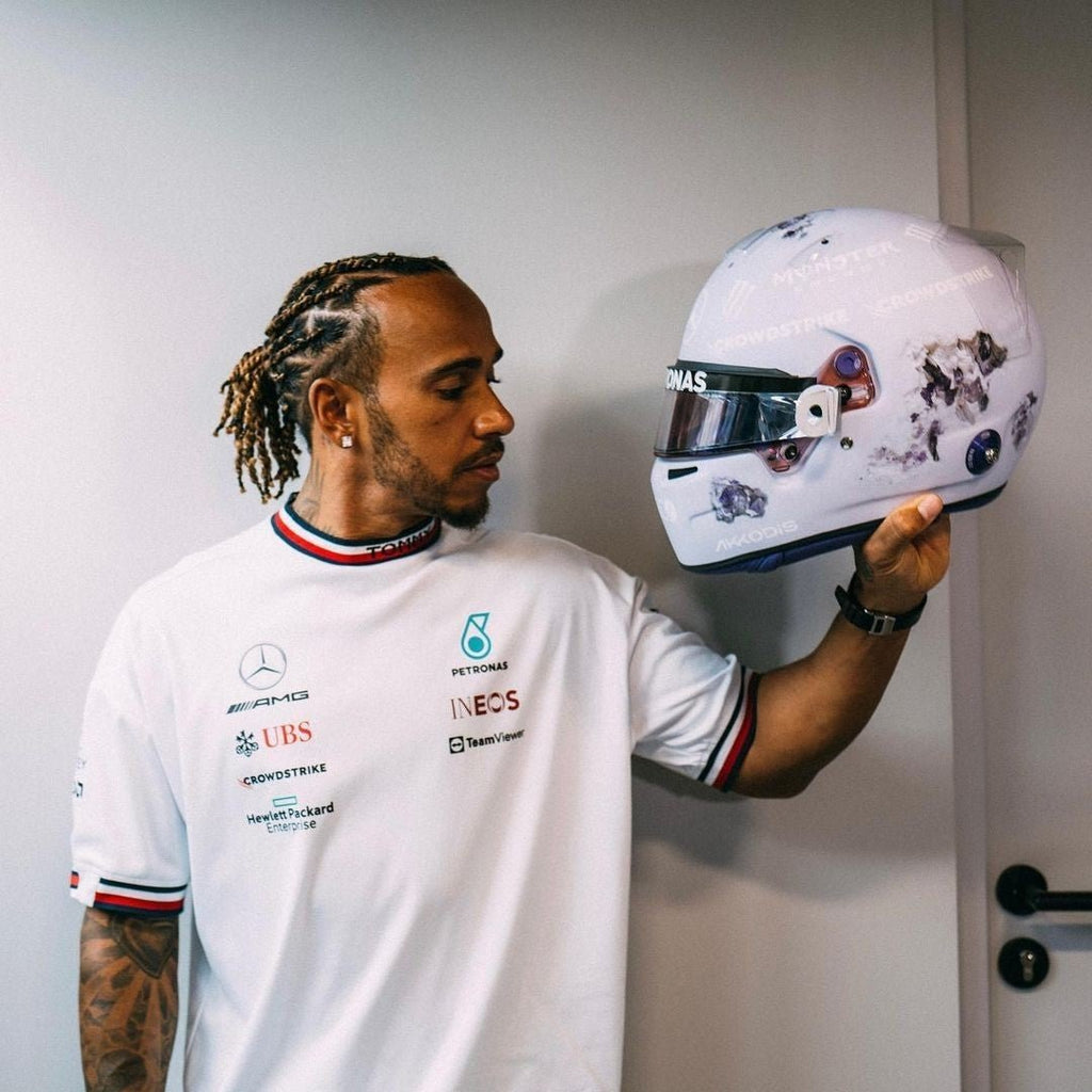 Casque Réplique Lewis Hamilton – Monaco GP 2022 – Échelle 1:1 - headgrid.fr