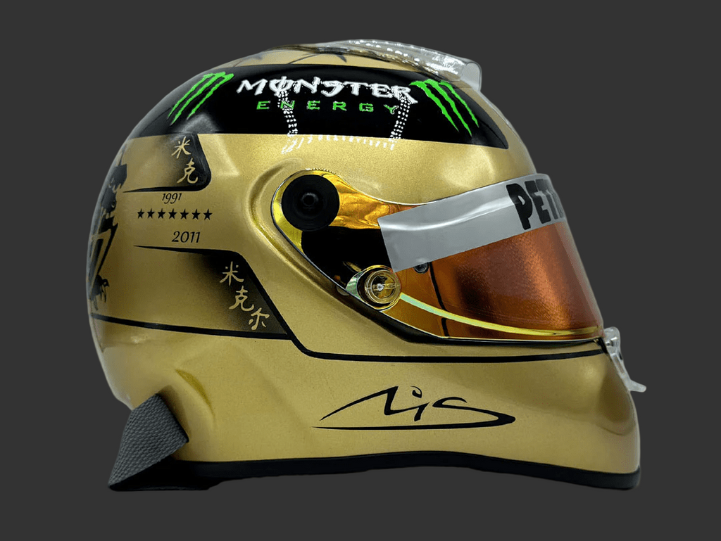 Casque Réplique Michael Schumacher – 2011 Commemorative 20 Years – Échelle 1:1 - headgrid.fr